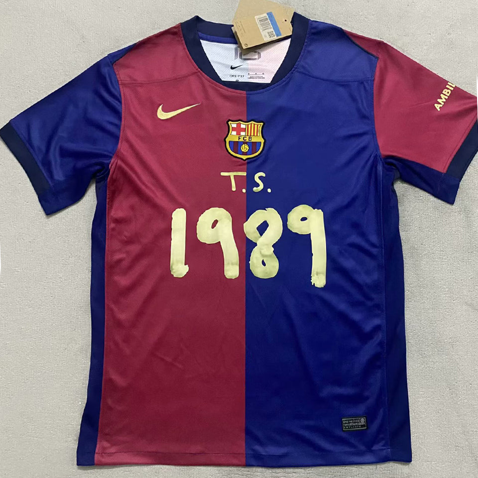 Jersey 2024/25 Barcelona Local Manga corta Versión Fan