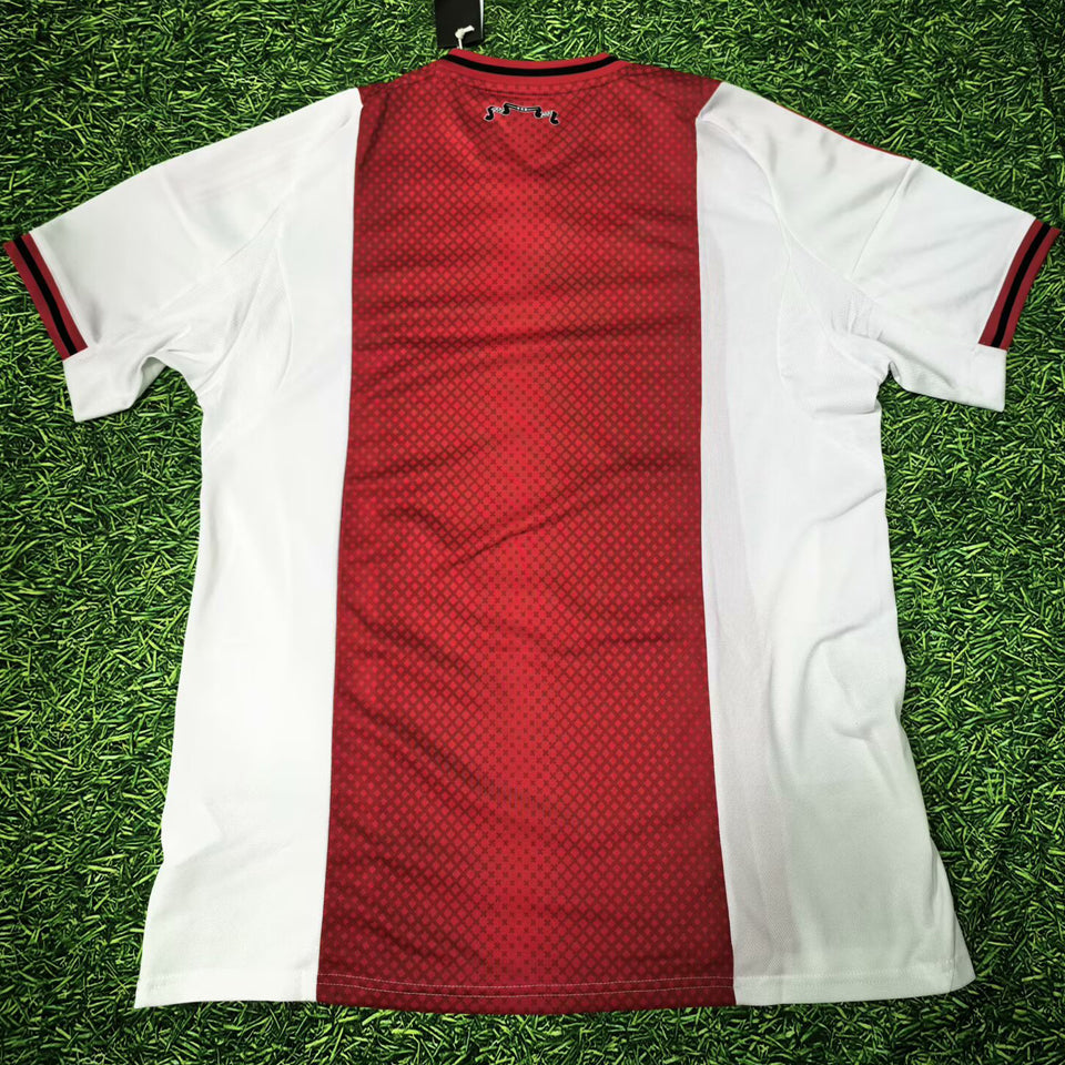 jersey 2025/26 ajax local manga corta versión fan