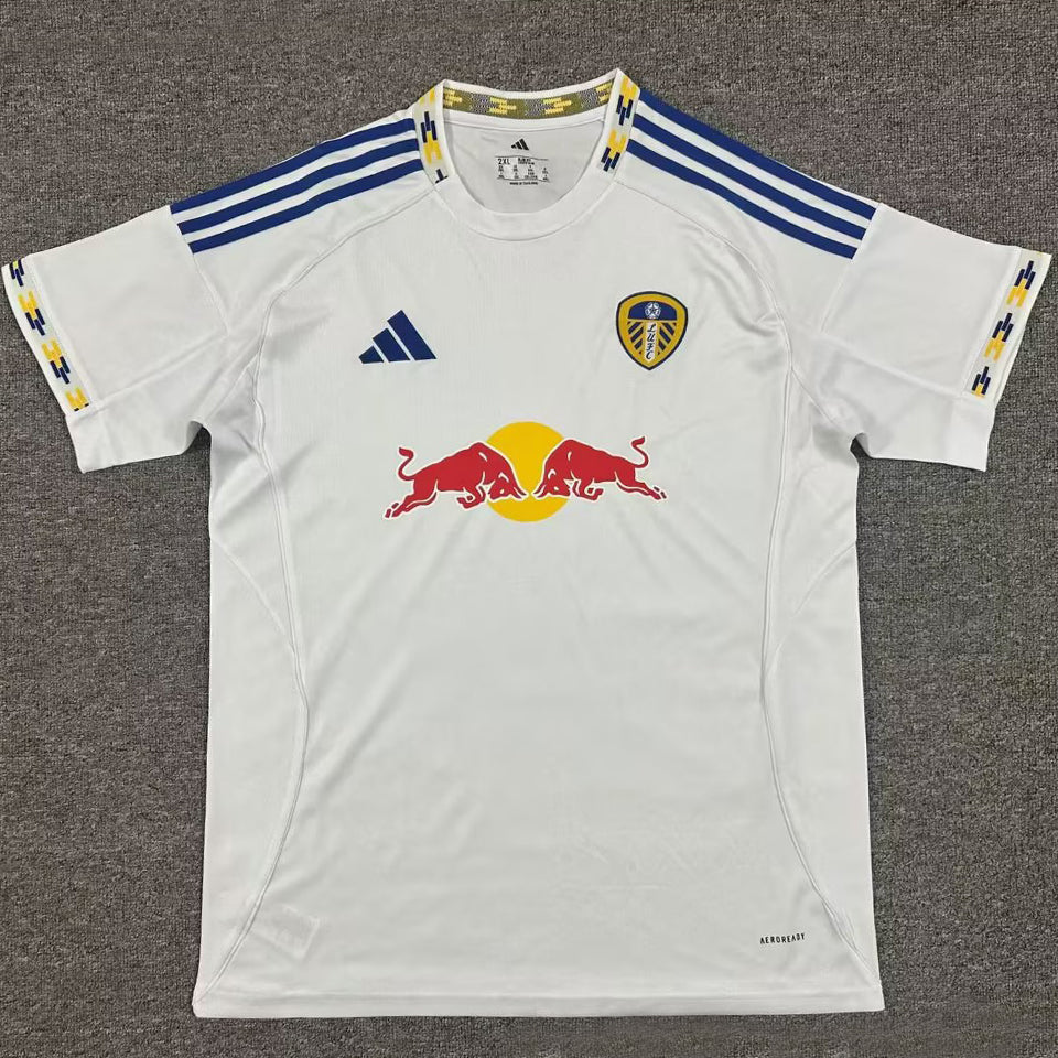Jersey 2025/26 Leeds United Local Manga corta Versión Fan