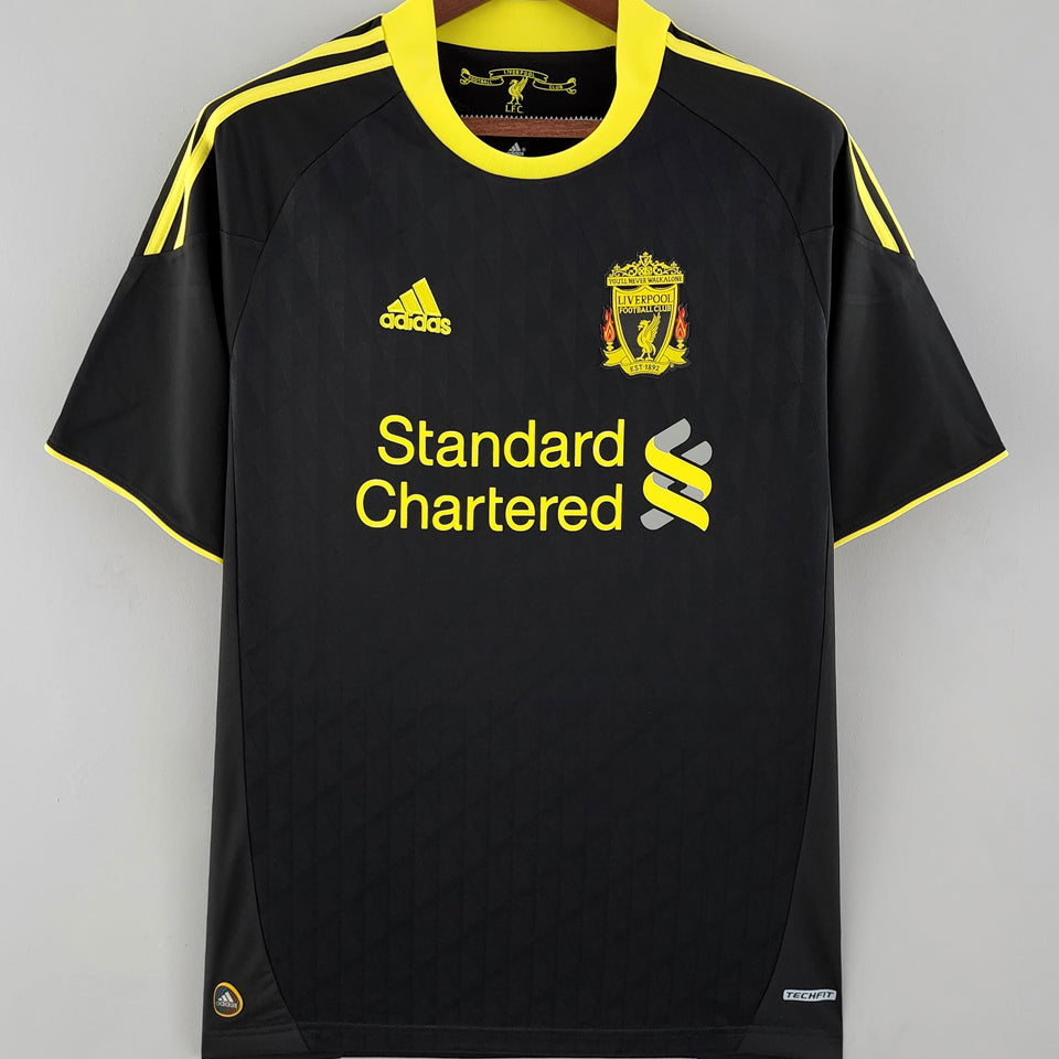 jersey 2010/11 liverpool tercero manga corta versión fan retro