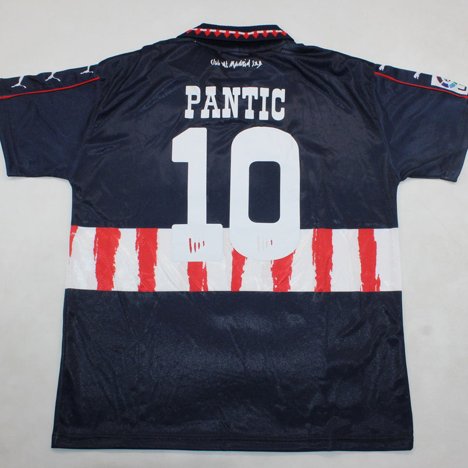 jersey 1997/98 atletico de madrid visitante manga corta versión fan retro