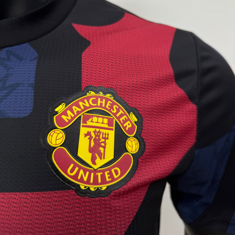 jersey 2025 manchester united especial manga corta versión jugador