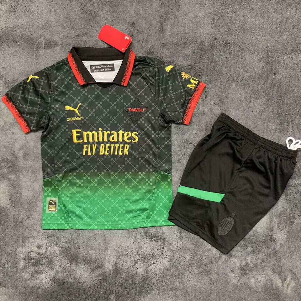 Jersey 2024/25 AC Milan Especial Manga corta Niño