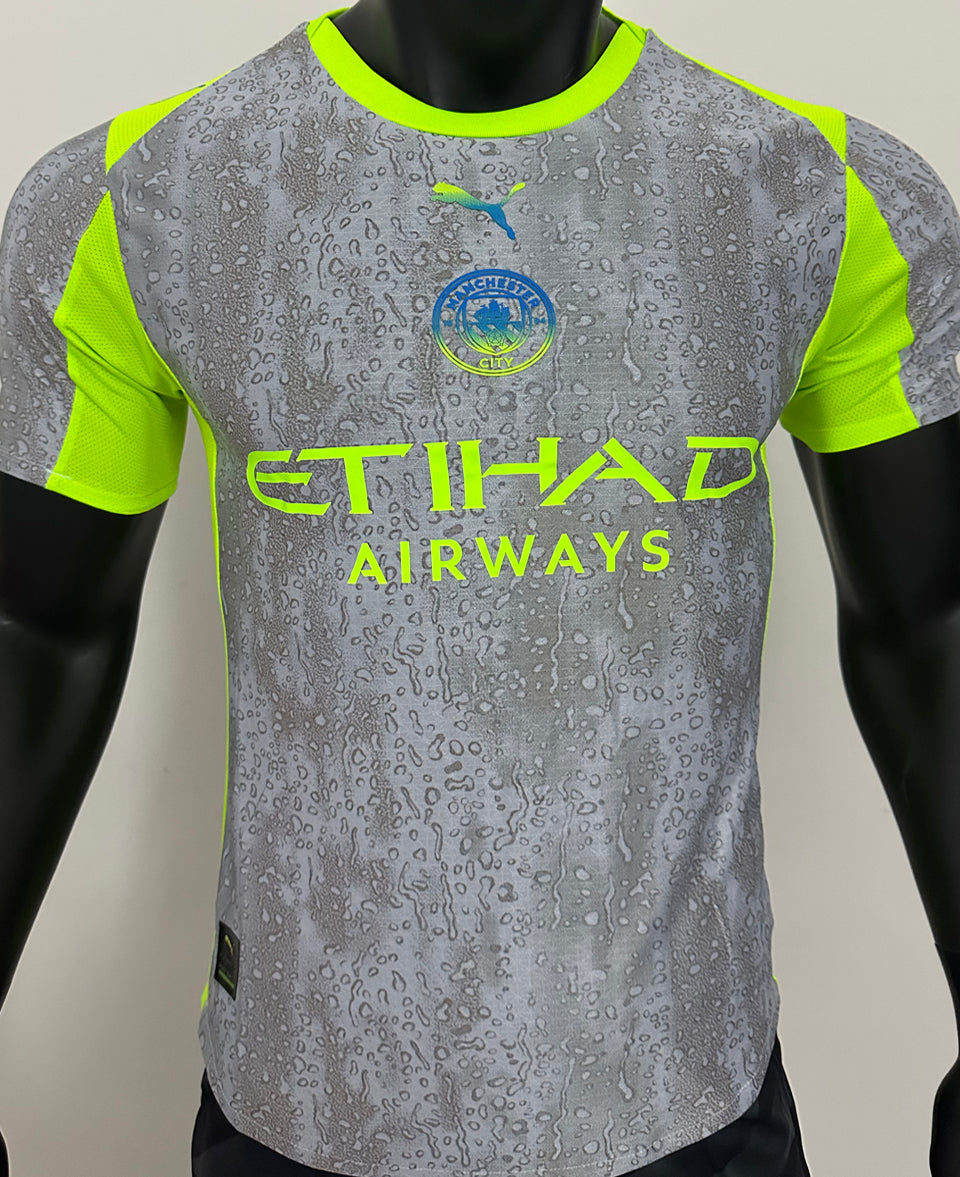 Jersey 2025/26 Manchester City Tercero Manga corta Versión Jugador