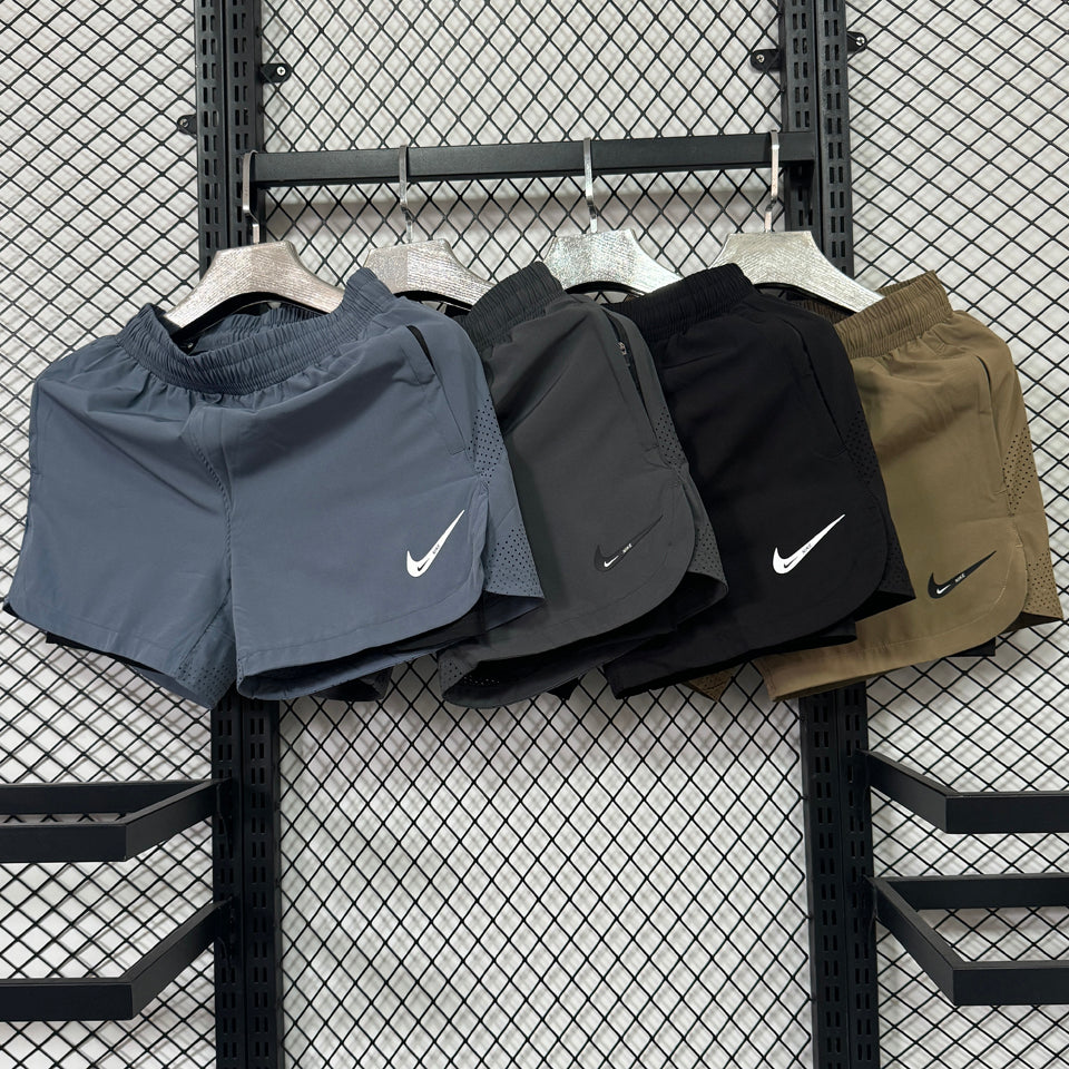 2025/26 nk casual double layer especial versión fan shorts/ pantalones