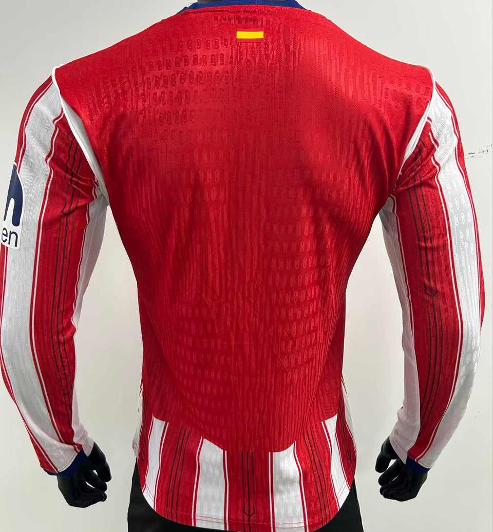 jersey 2026/27 atletico de madrid local manga larga versión jugador