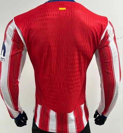 Jersey 2026/27 Atletico de Madrid Local Manga larga Versión Jugador