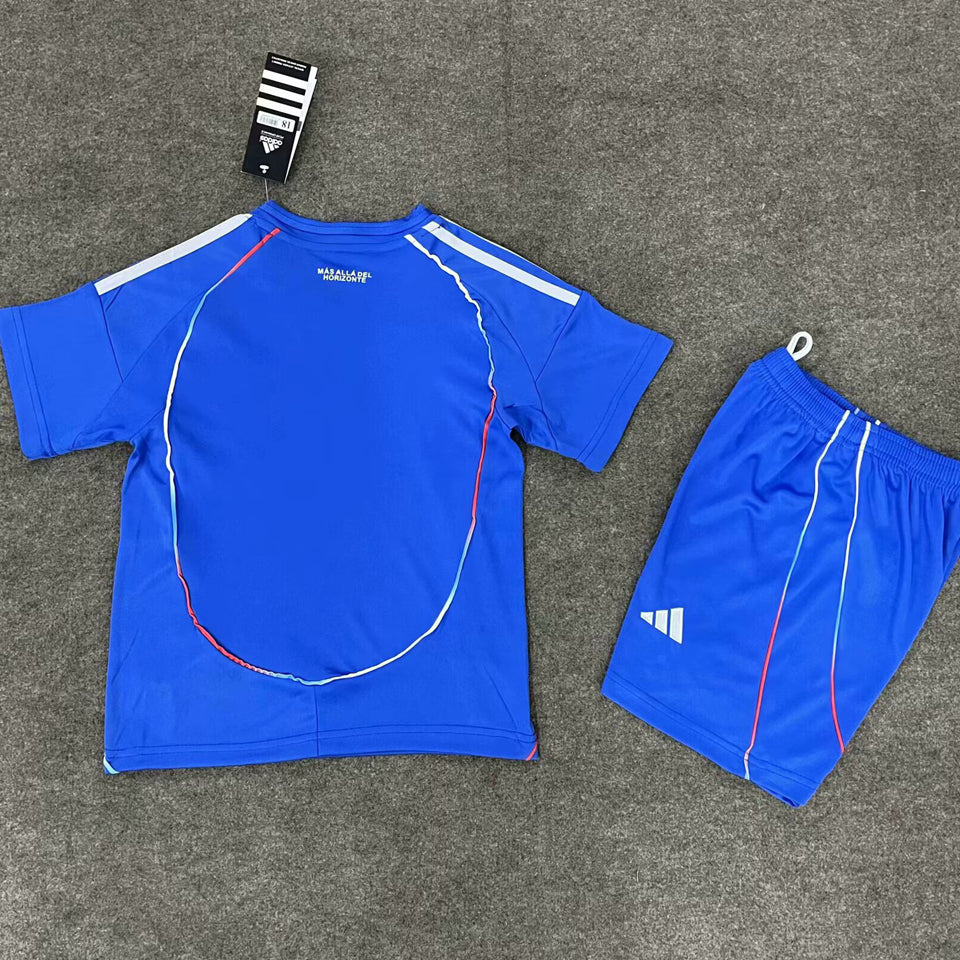 jersey 2025/26 universidad de chile local manga corta niño