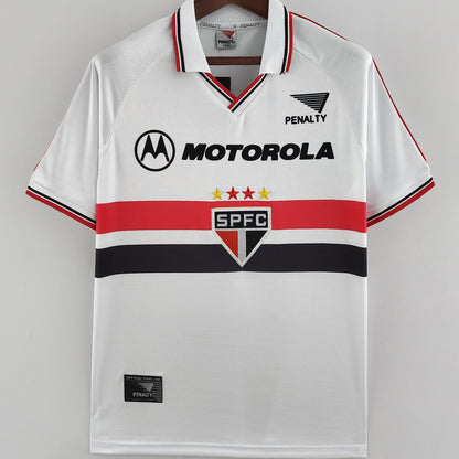 Jersey 1999 Sao Paulo Local Manga corta Versión Fan Retro