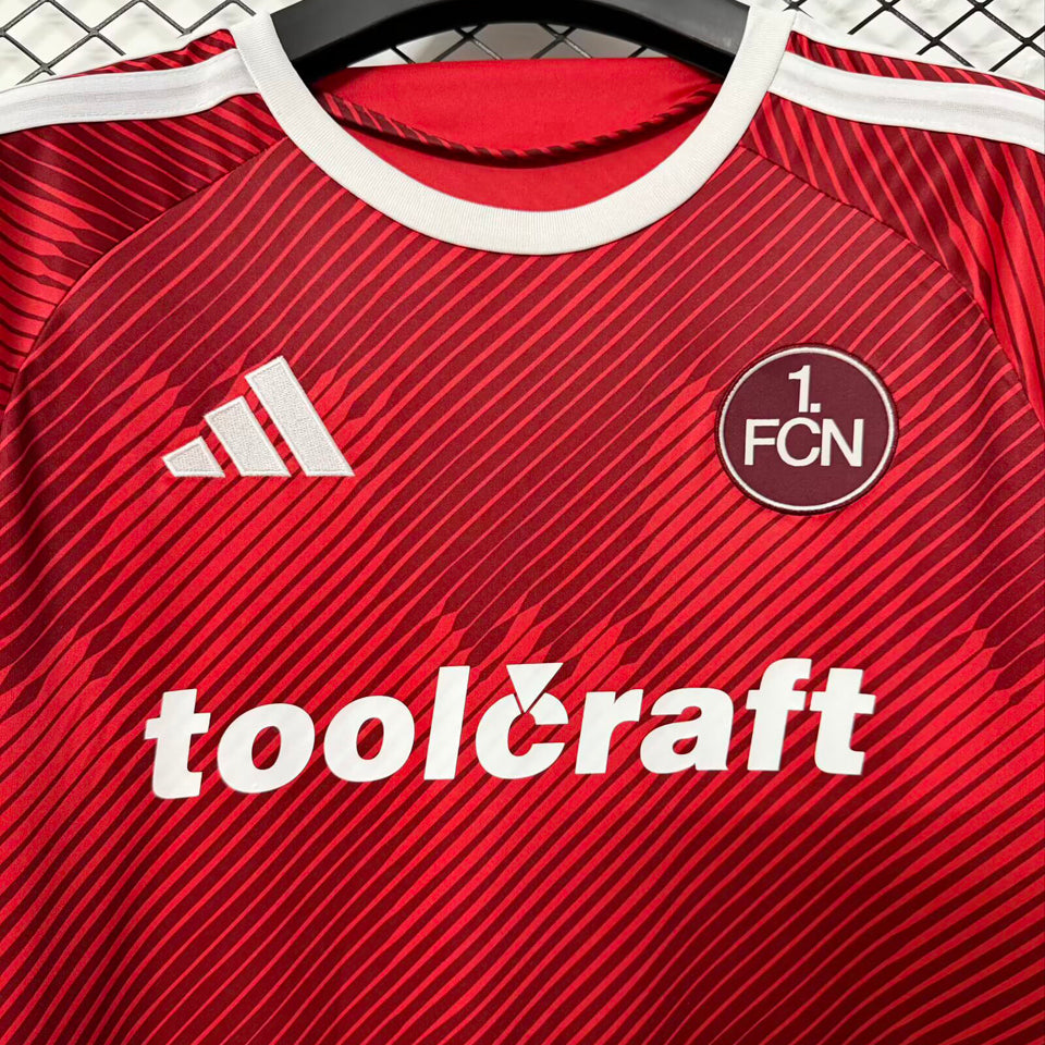 jersey 2026/27 1. fc nurnberg local manga corta versión fan