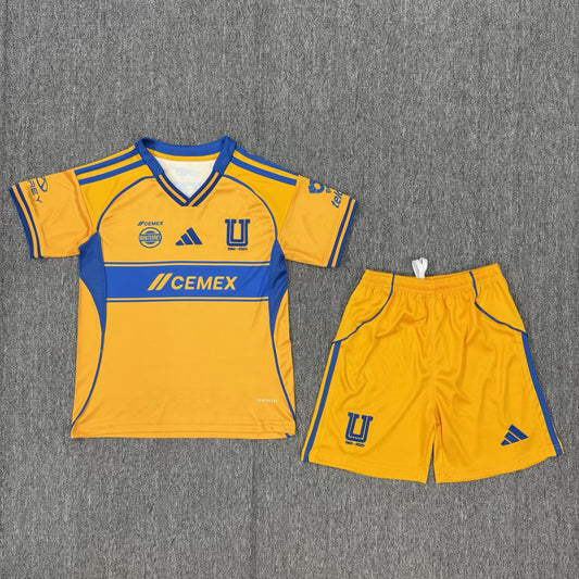 Jersey 2025/26 Tigres Local Manga corta Niño