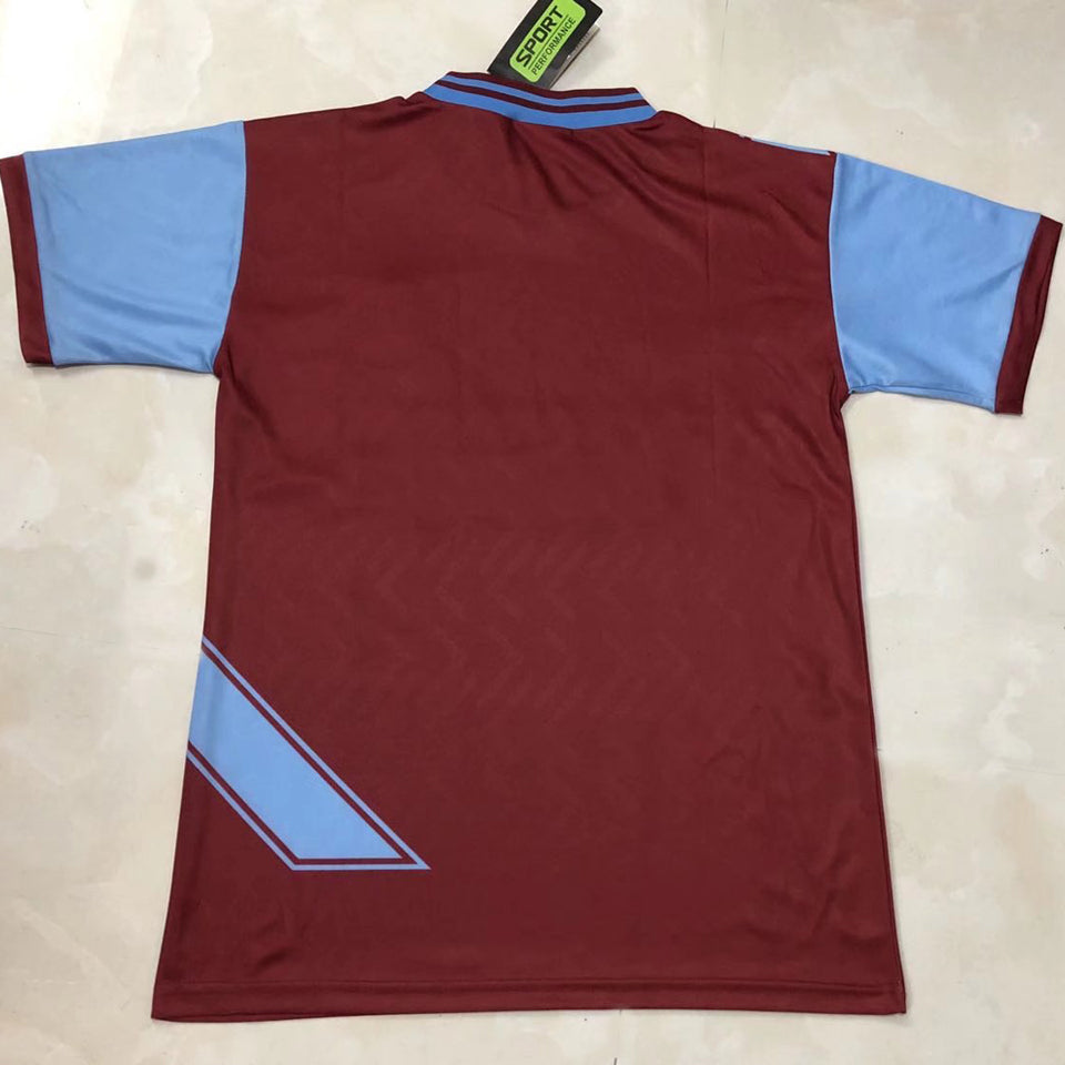 jersey 1993/94 west ham local manga corta versión fan retro