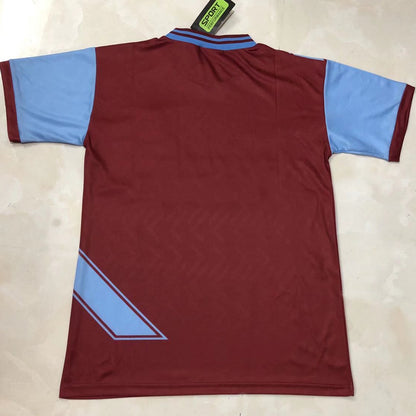 Jersey 1993/94 West Ham Local Manga corta Versión Fan Retro