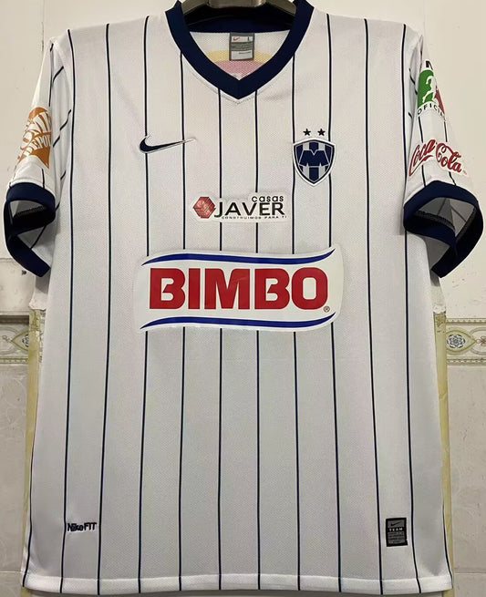 Jersey 2009/2010 Monterrey Visitante Manga corta Versión Fan Retro