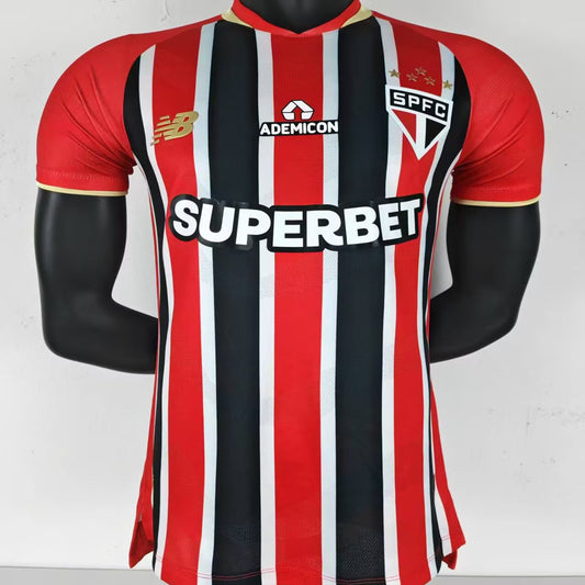 Jersey 2025/26 Sao Paulo Visitante Manga corta Versión Jugador