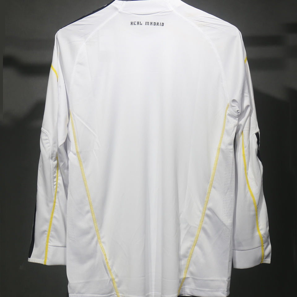 Jersey 2009/10 Real Madrid Local Manga larga Versión Jugador Retro
