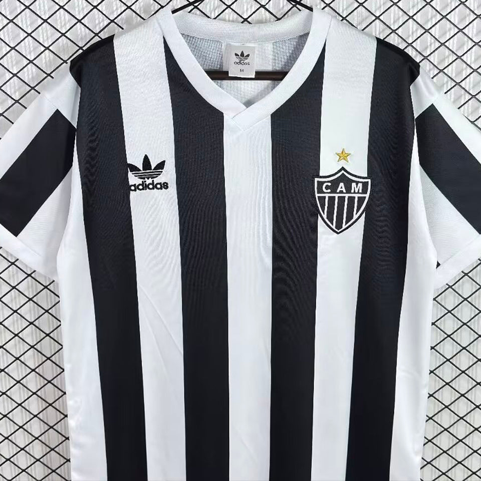 jersey 1983 at mineiro local manga corta versión fan retro