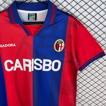 Jersey 1996/1997 Bologna Local Manga corta Versión Fan Retro