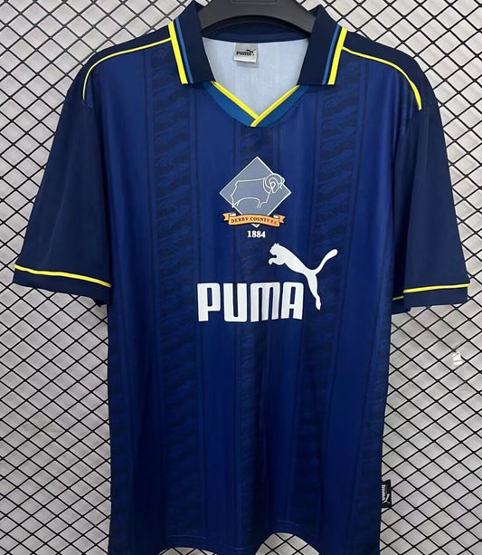 Jersey 1995/1996 Derby County Visitante Manga corta Versión Fan