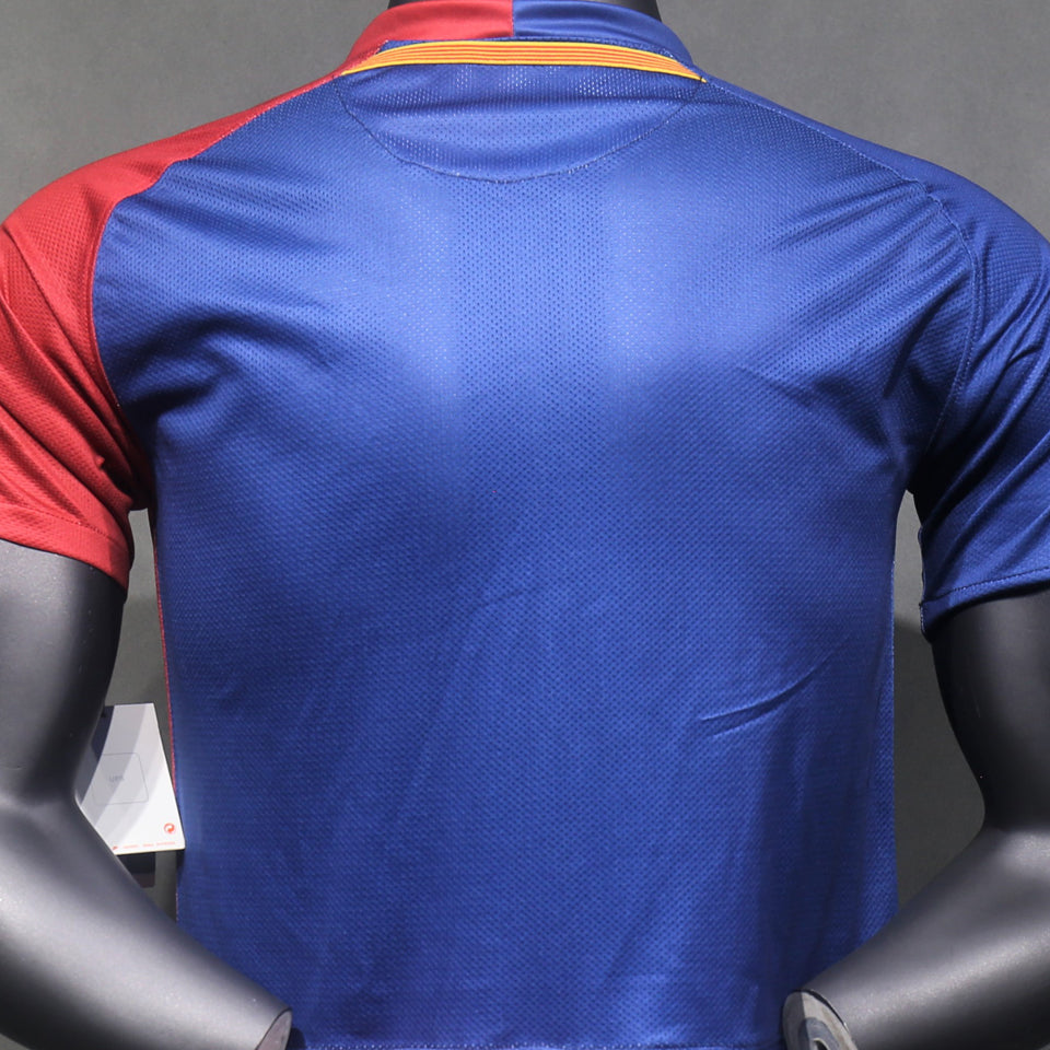 Jersey 2008/09 Barcelona Local Manga corta Versión Jugador Retro