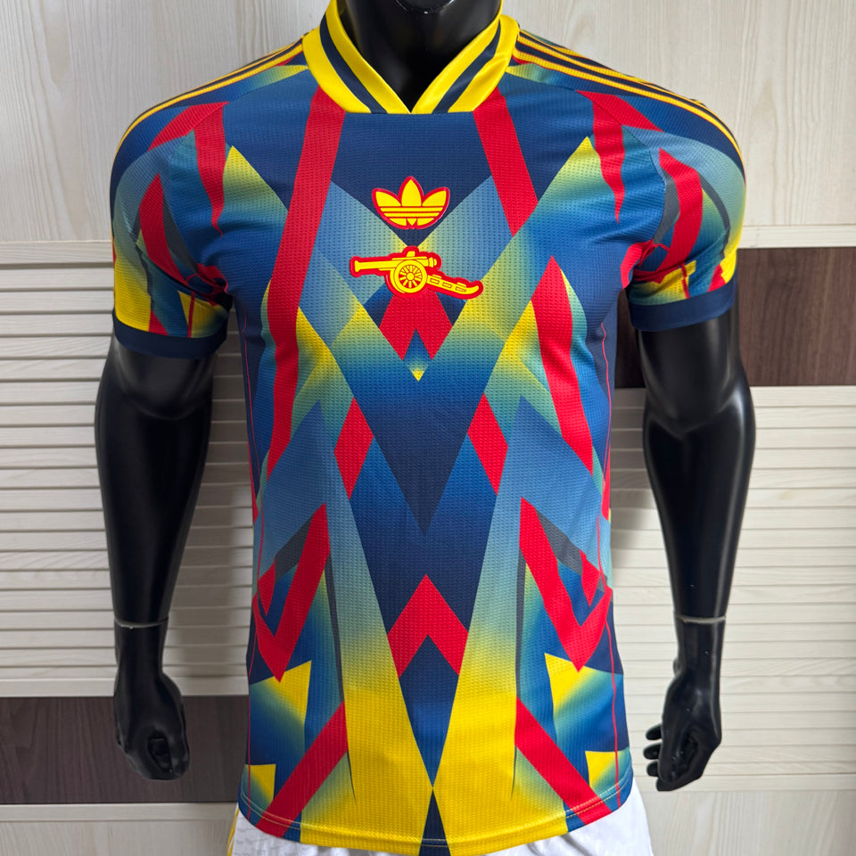 jersey 2026 arsenal especial manga corta versión jugador retro