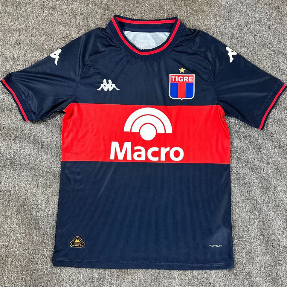 jersey 2025/26 tigre local manga corta versión fan