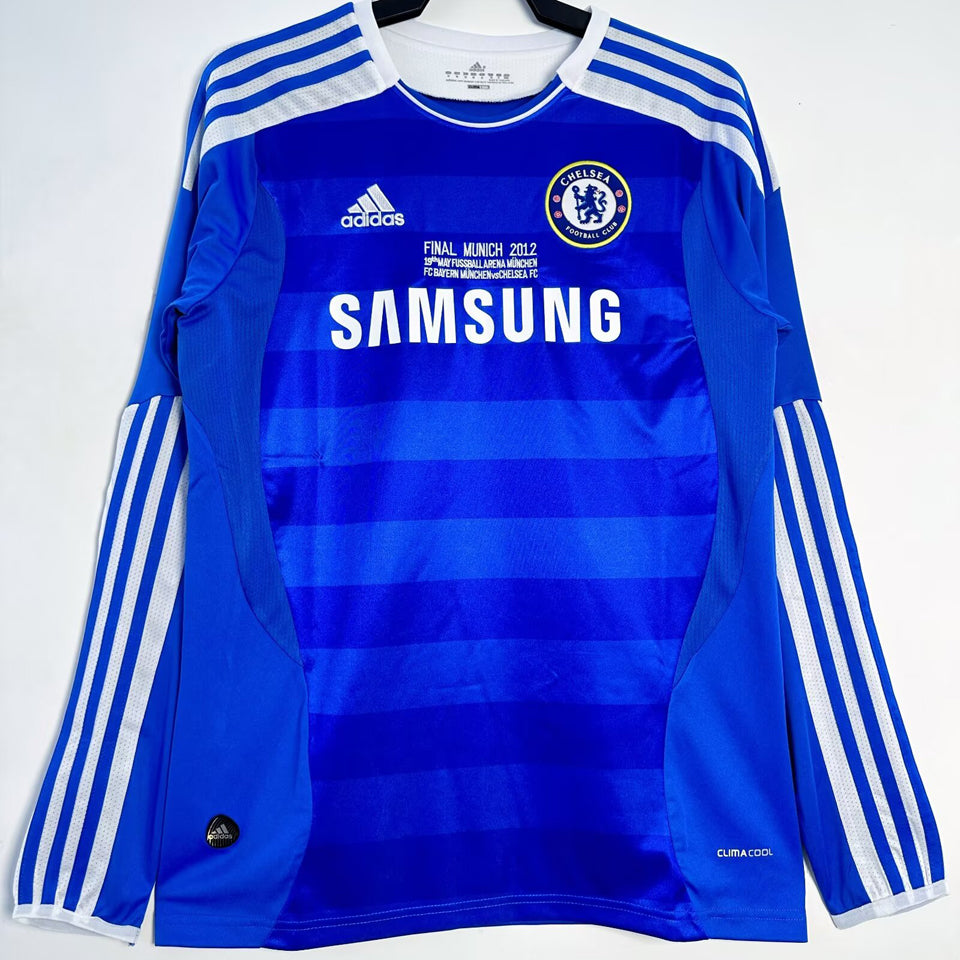 jersey 2011/12 chelsea local manga larga versión fan retro
