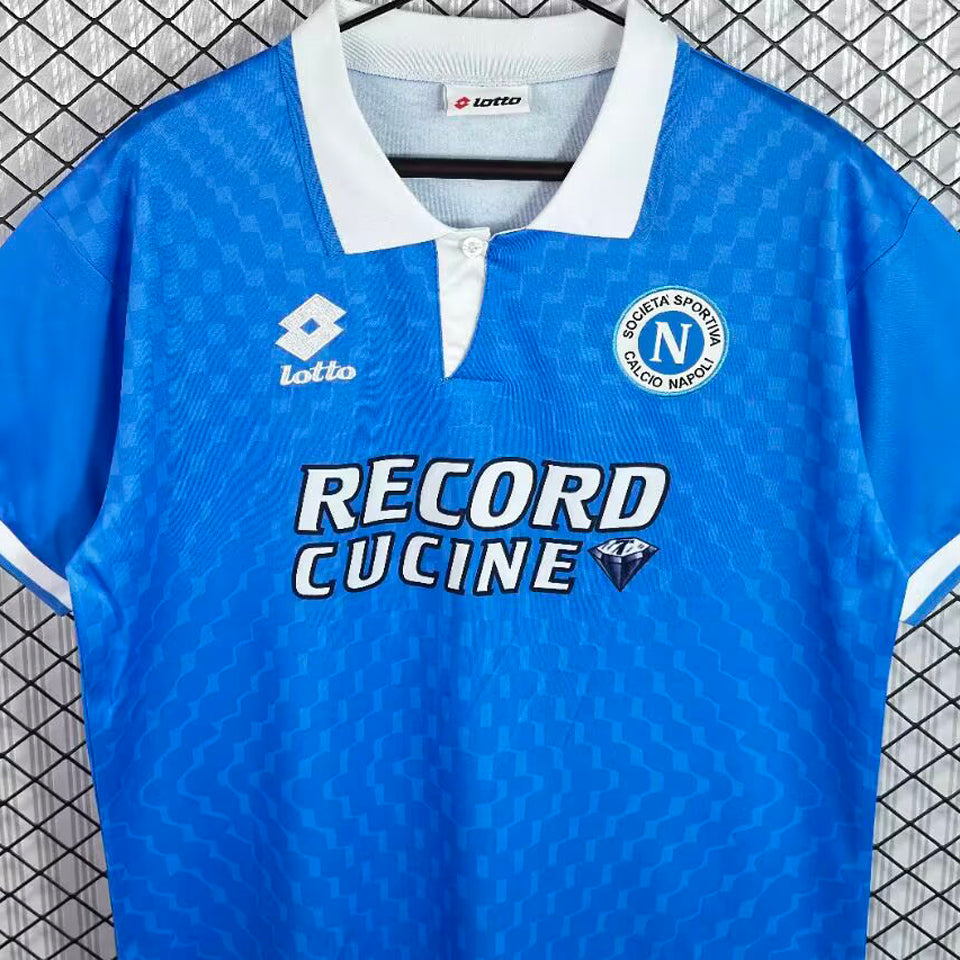 jersey 1995/1996 napoli local manga corta versión fan retro