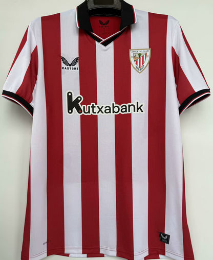 Jersey 2025/26 Bilbao AT Local Manga corta Versión Fan