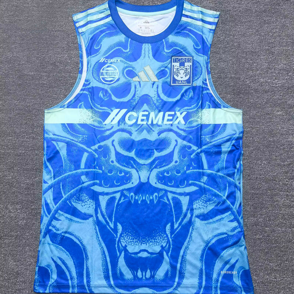 jersey 2025/26 tigres visitante manga corta versión fan