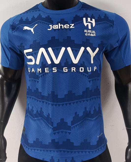 Jersey 2025/26 Al Hilal SFC Local Manga corta Versión Jugador