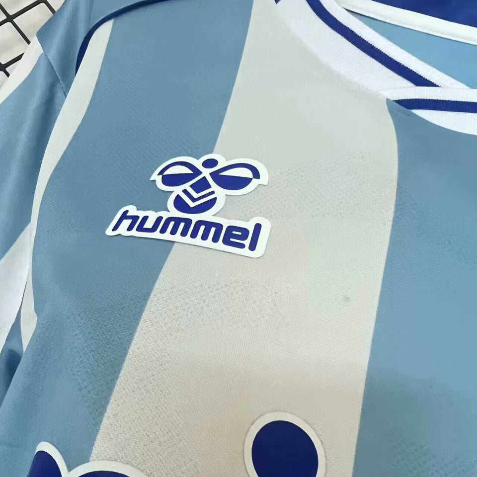 jersey 2025/26 malaga local manga corta versión fan