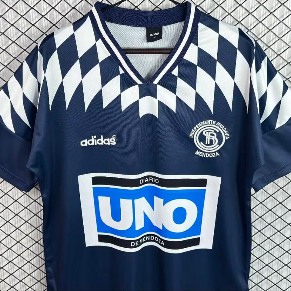 jersey 1998/1999 rivadavia local manga corta versión fan retro
