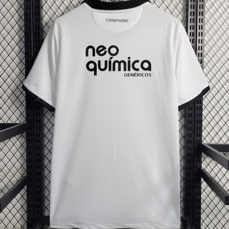 jersey 2011 corinthians local manga corta versión fan retro