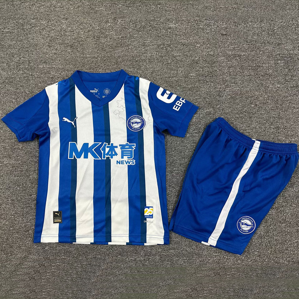 Jersey 2025/26 Alaves Local Manga corta Niño