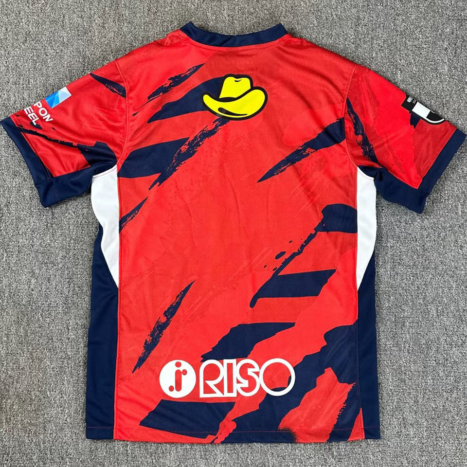 Jersey 2025 Kashima Antlers Local Manga corta Versión Fan