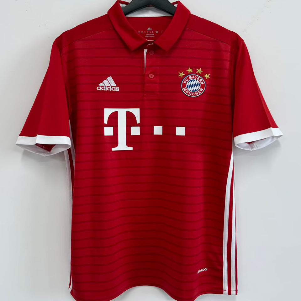 jersey 2016/2017 bayern munich local manga corta versión fan retro