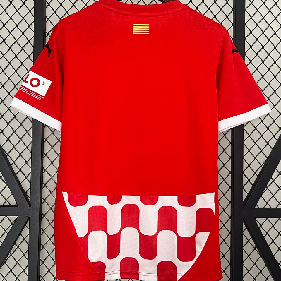 Jersey 2024/25 Girona Local Manga corta Versión Fan