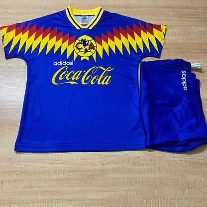 Jersey 1995 Club America Visitante Manga corta Niño Retro