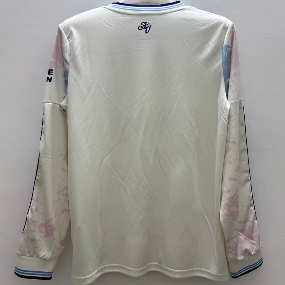 jersey 2025/26 aston villa tercero manga larga versión fan