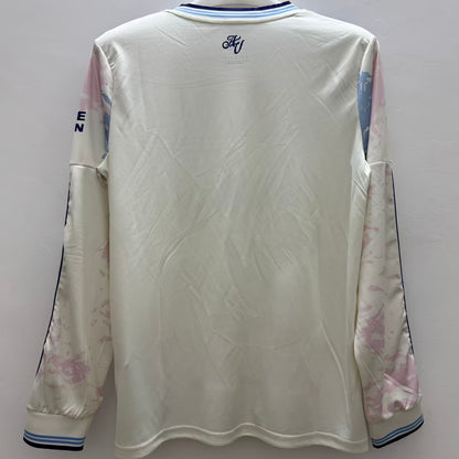 Jersey 2025/26 Aston Villa Tercero Manga larga Versión Fan