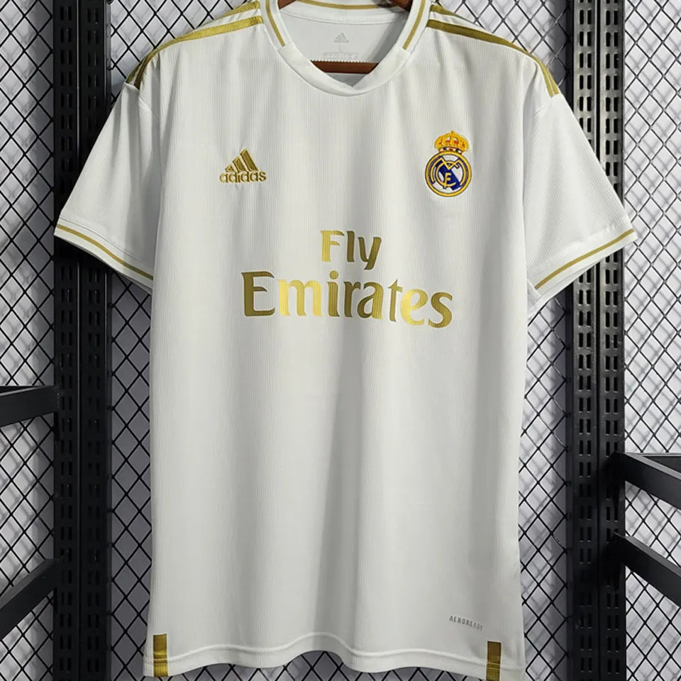 Jersey 2019/20 Real Madrid Local Manga corta Versión Fan Retro