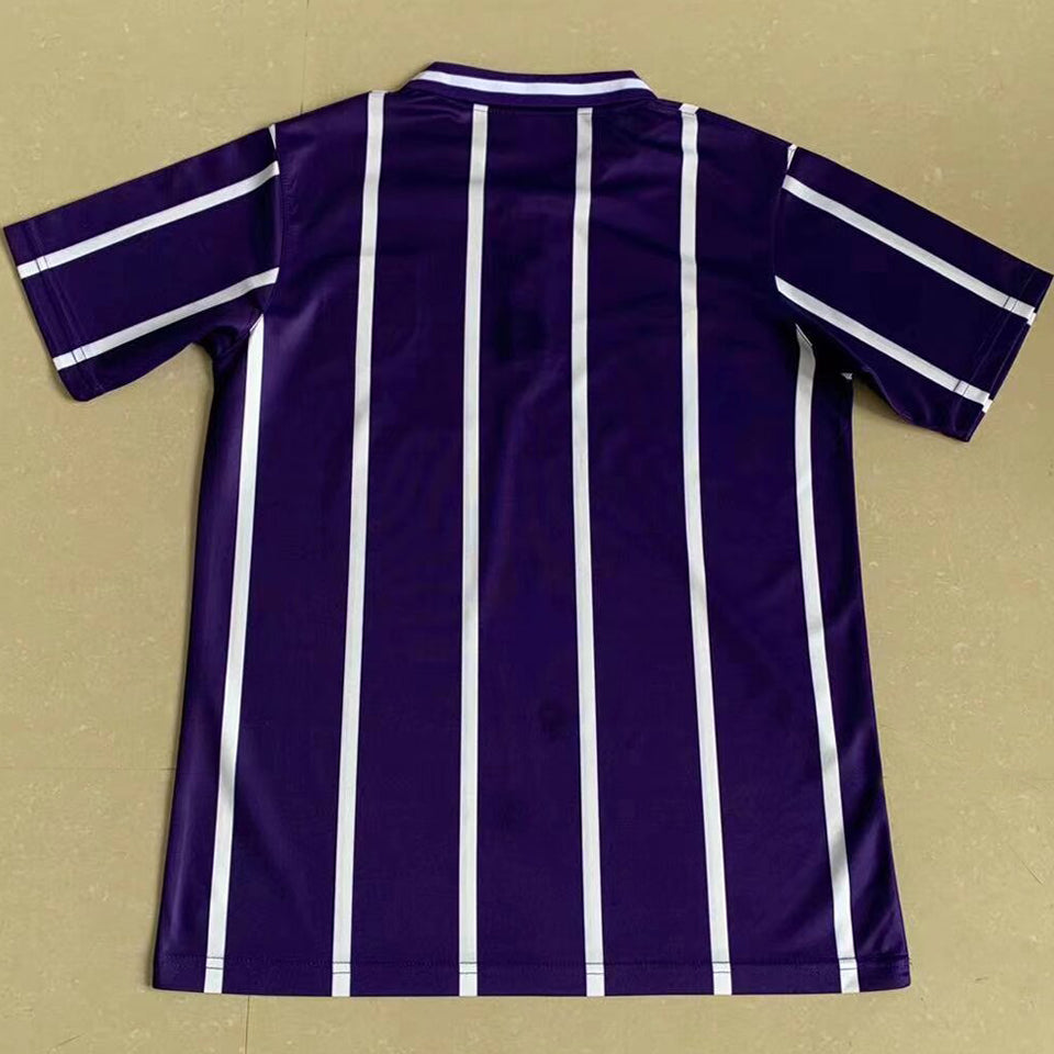 jersey 1993 manchester city visitante manga corta versión fan retro