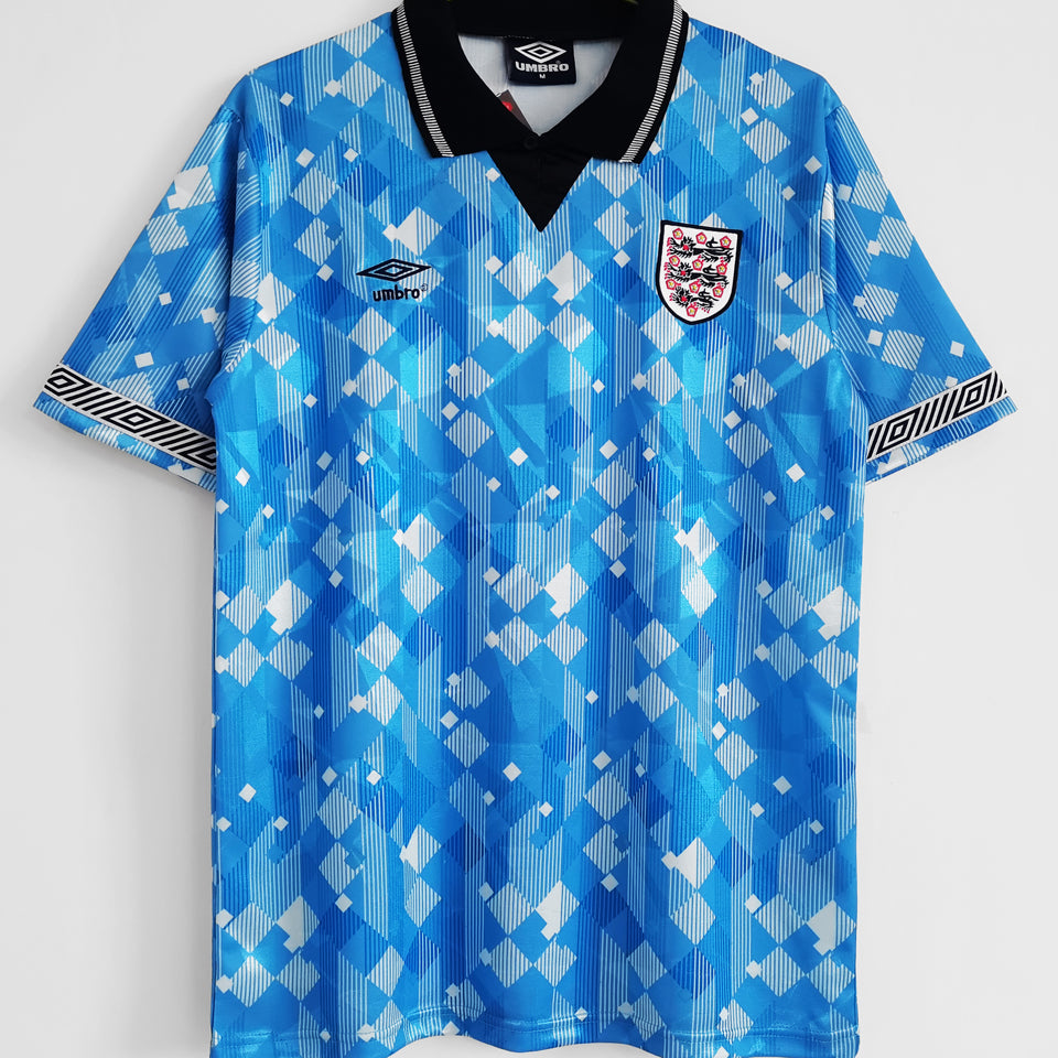 1990 inglaterra visitante versión fan selecciones retro