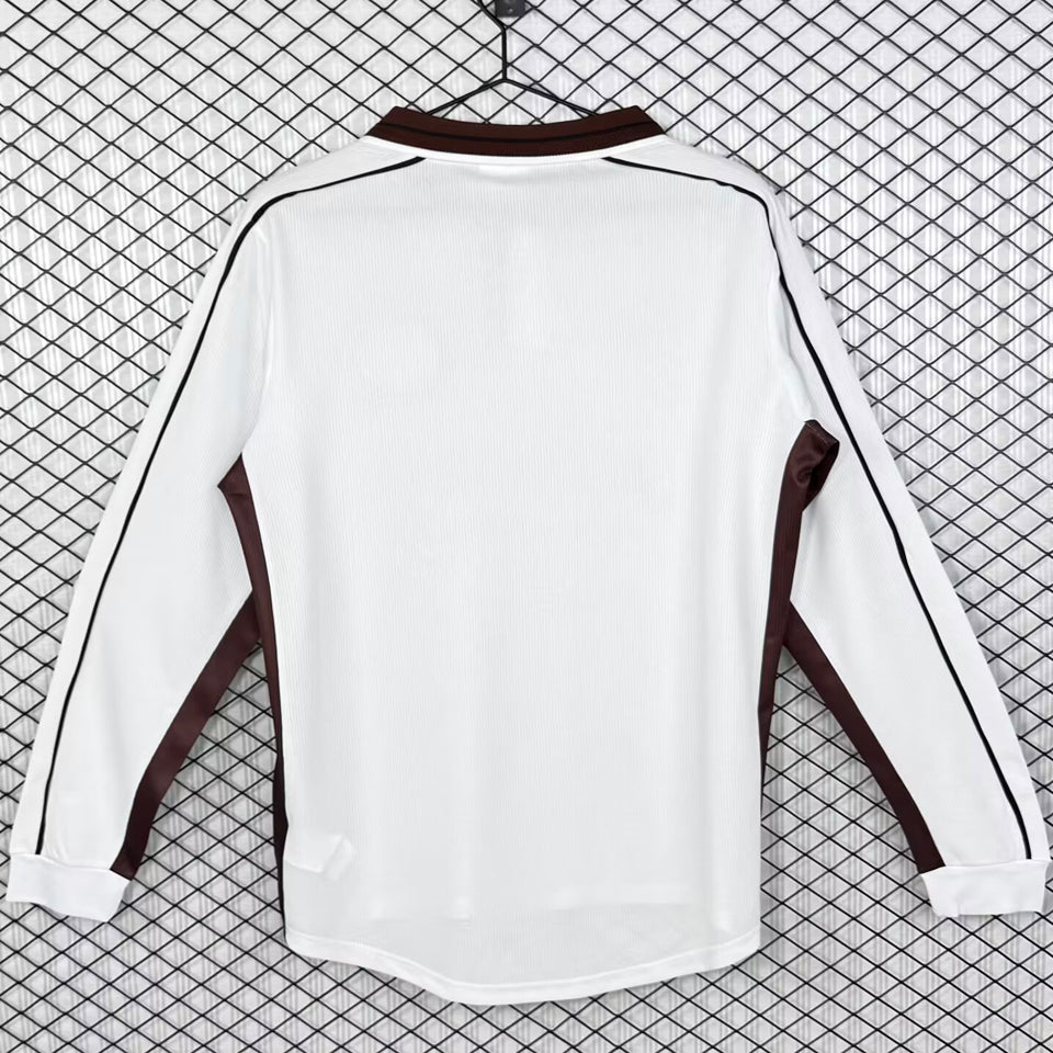 jersey 1999/2000 st pauli local manga larga versión fan retro
