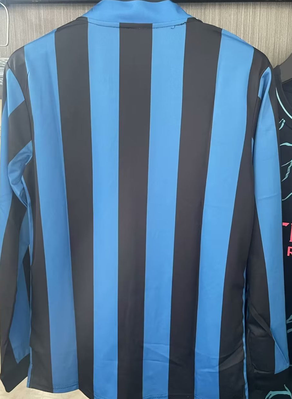 Jersey 1988/90 Inter Milan Local Manga larga Versión Fan Retro