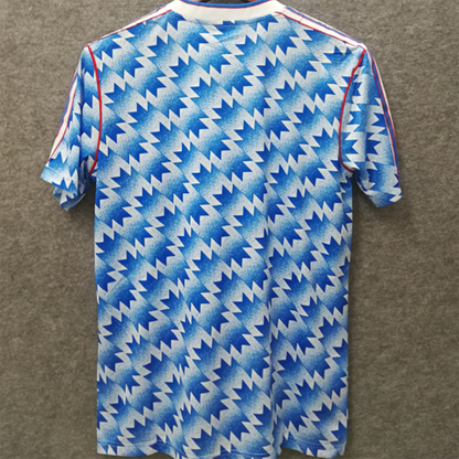 Jersey 1990/92 Manchester United Visitante Manga corta Versión Fan Retro