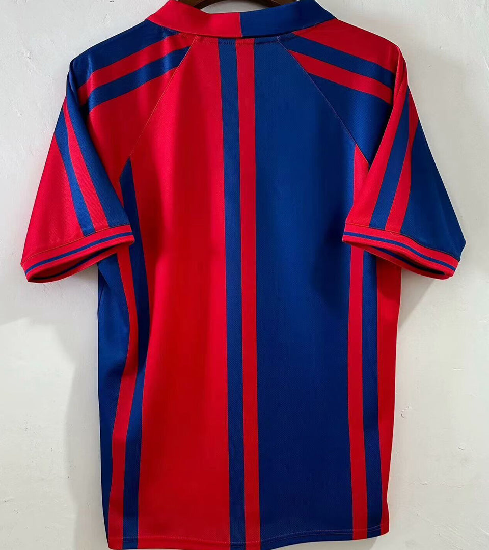 Jersey 1998 Barcelona Local Manga corta Versión Fan Retro