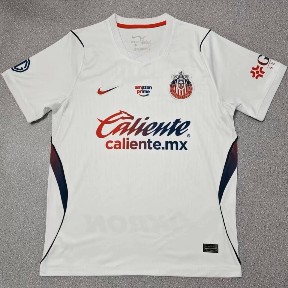 jersey 2026/27 chivas visitante manga corta versión fan