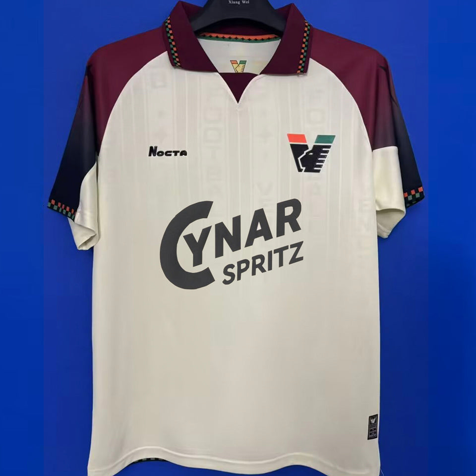 Jersey 2025/26 Venezia FC Visitante Manga corta Versión Fan